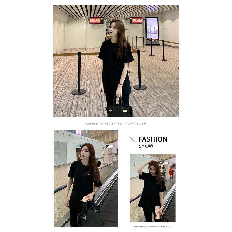 KOREAN STYLE Áo Thun Nữ Ngắn Tay Phong Cách Hàn Quốc