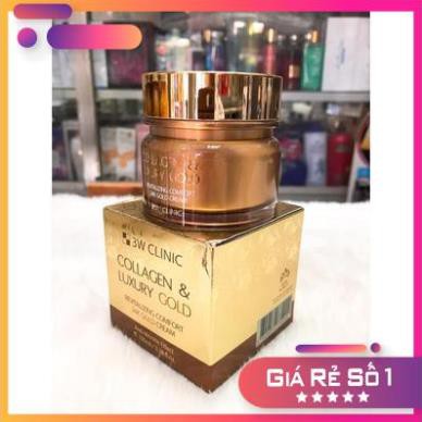 KEM COLLAGEN & LUXURY GOLD 3W CLINIC HÀN QUỐC