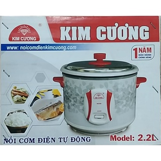 Nồi cơm điện 2.2 lít Kim Cương KC-2.2L, Nồi Cơm Điện KIM CƯƠNG KC 2.2L, Nồi Cơm Điện, Giá Tốt, Chính Hãng