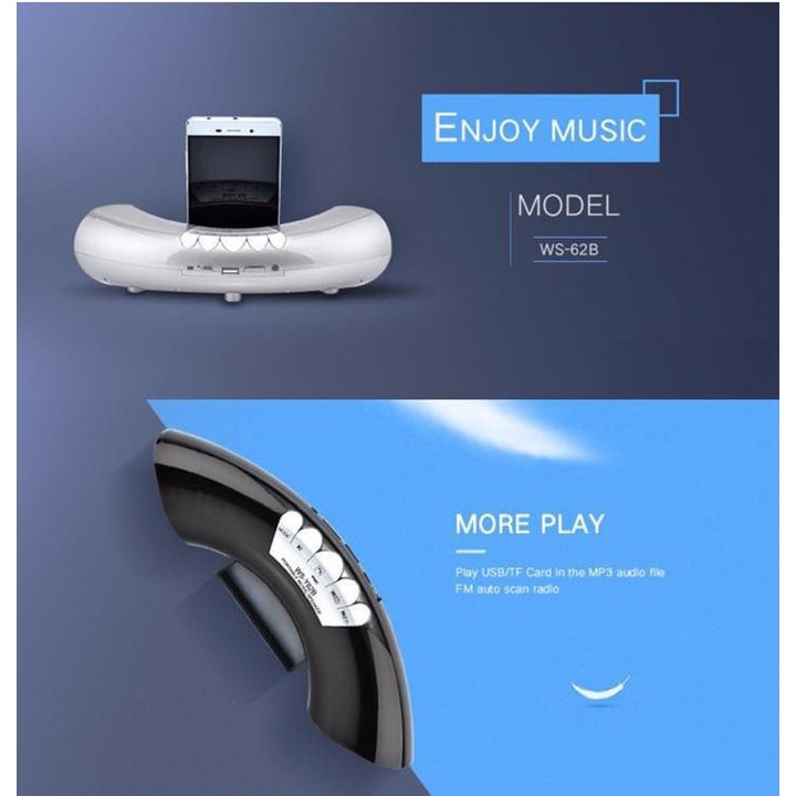 Loa Bluetooth WS Y62B Âm Thanh Cực Hay