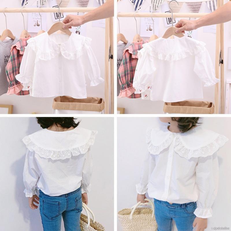 Áo sơ mi trẻ em nhỏ xinh tay dài