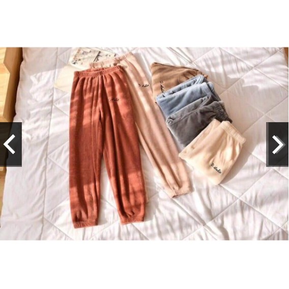 Quần Nỉ💝 GIẢM 5K CHO ĐƠN HÀNG BẤT KỲ 💝Quần mùa đông,Quần Lông Nhung Kiểu Dáng Baggy D-Studio Siêu Ấm Và Thời Trang | BigBuy360 - bigbuy360.vn