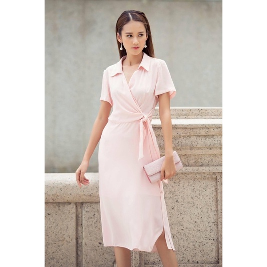 Đầm thắt nơ elise