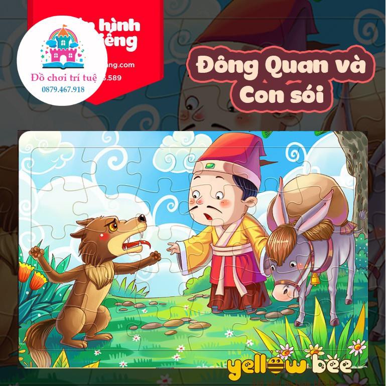 [Chọn hình 30 miếng] Đồ chơi ghép hình gỗ puzzle