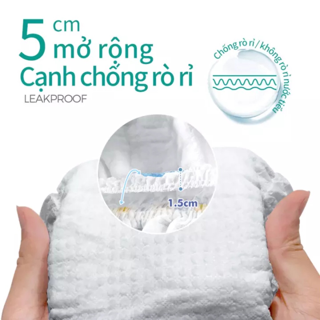 [Voucher giảm 36K] Tã/Bỉm quần Insoft chính hãng thấm hút tốt thông thoángTã lót sơ sinh thoáng khí siêu mỏngL126/XL120/