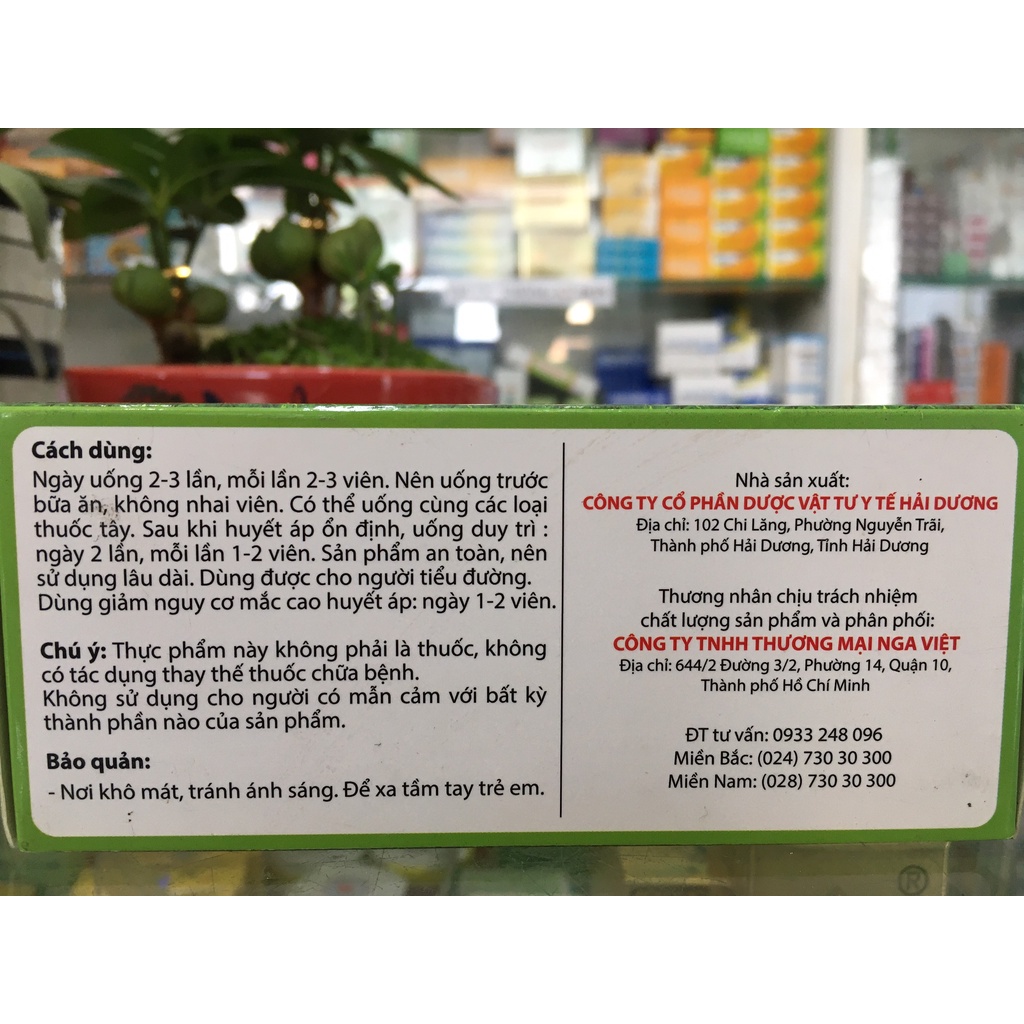 ✅ [Chính Hãng] Hạ Hồi Đơn – Giúp cải thiện tuần hoàn, hạ và ổn định huyết áp, đặc biệt dành cho người cao huyết áp