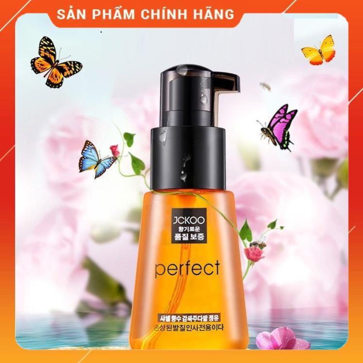 Tinh Dầu Dưỡng Tóc Uốn, Nhuộm, Tóc Khô Xơ Jckoo 70ml Phục Hồi Hư Tổn, Tạo Nếp Tóc Mềm Mượt