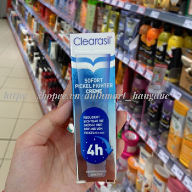 Kem Clearasil Sofort Pickel Fighter Creme hàng Đức