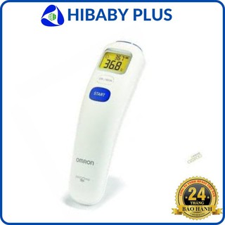 Nhiệt kế điện tử hồng ngoại OMRON MC 720, đo trán từ xa kiểm tra thân nhiệt, cảnh báo sốt - Bảo hành chính hãng 2 năm