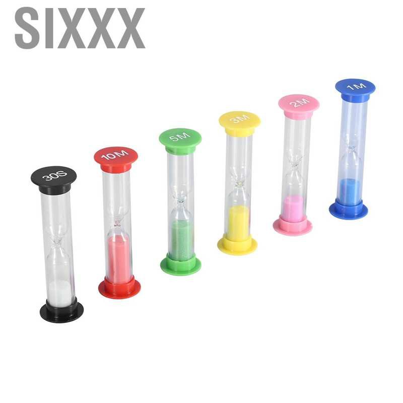 Set 6 Đồng Hồ Cát Canh Thời Gian Nấu Ăn Tiện Dụng