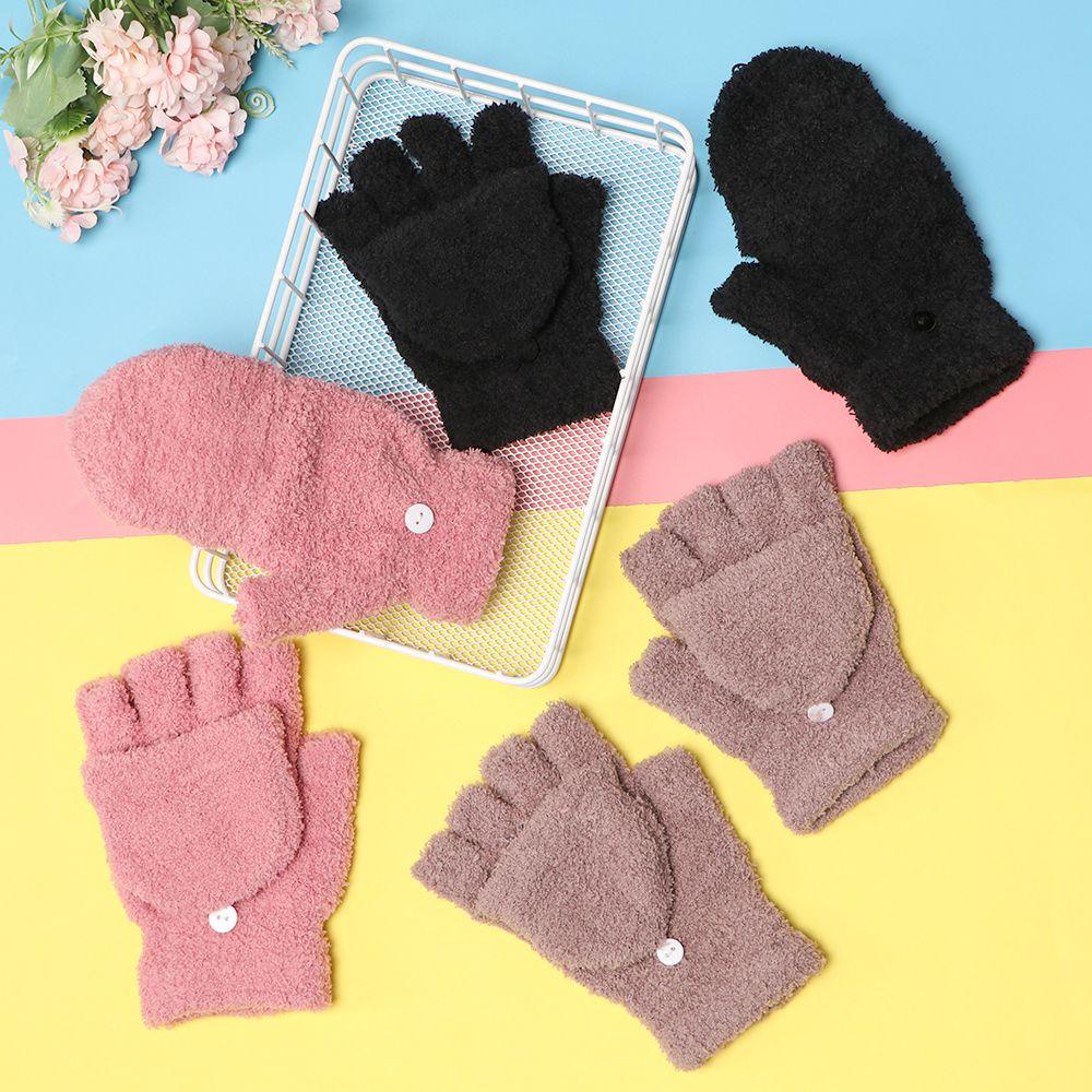 Găng Tay Hở Ngón Thời Trang Cho Bé