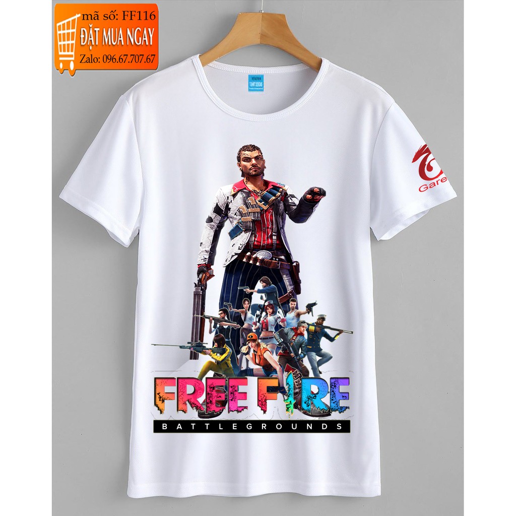Áo thun game free fire