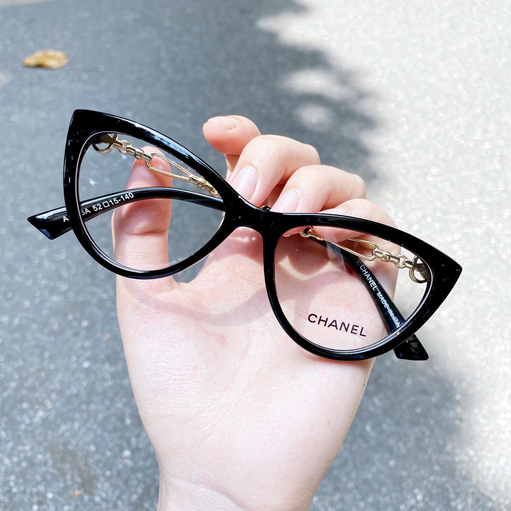 Gọng kính mắt mèo thời trang nữ Chilistore Gọng kính cận nữ 3386