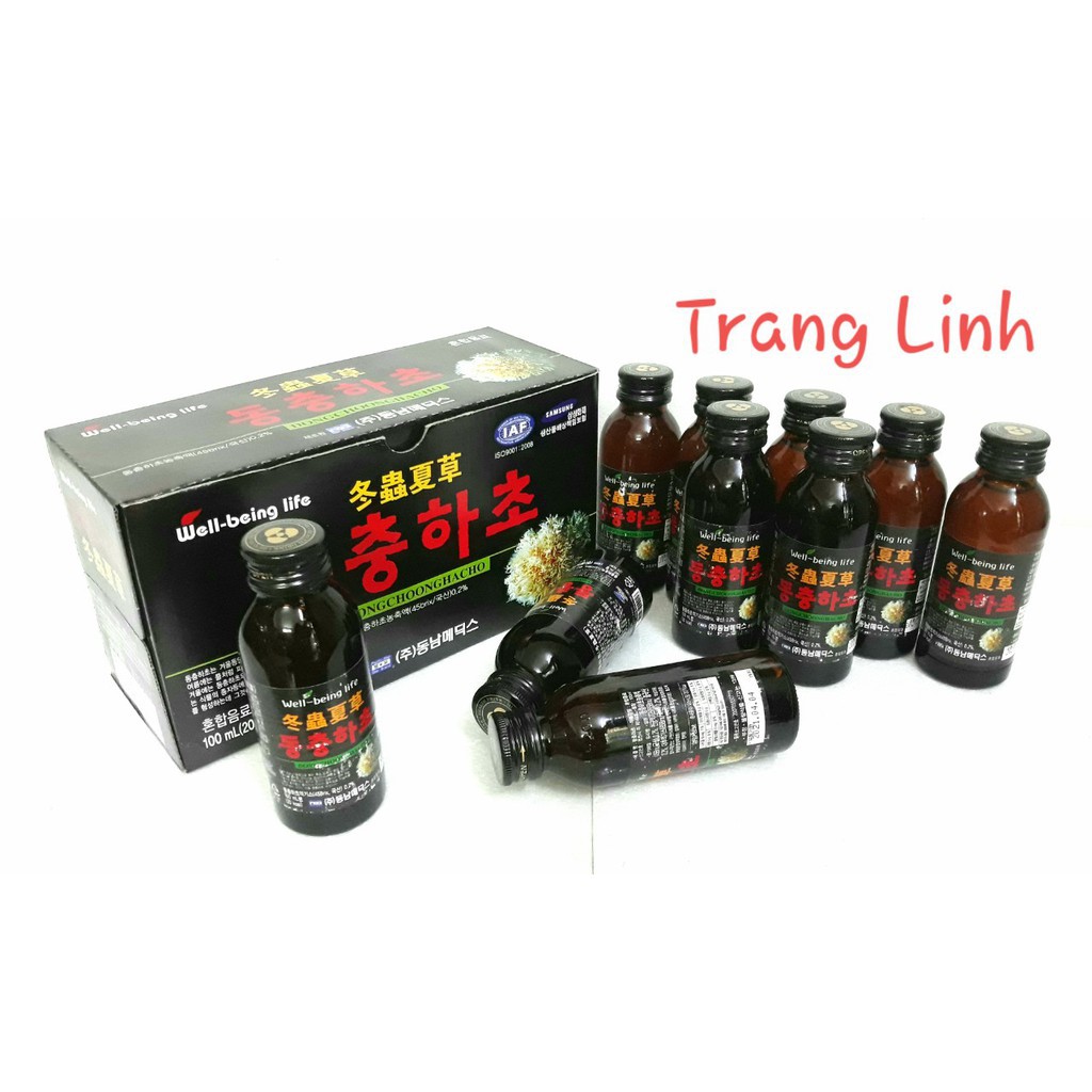 [ 1 chai x 100ml ] Nước Hồng Sâm, Đông Trùng Hàn Quốc | BigBuy360 - bigbuy360.vn