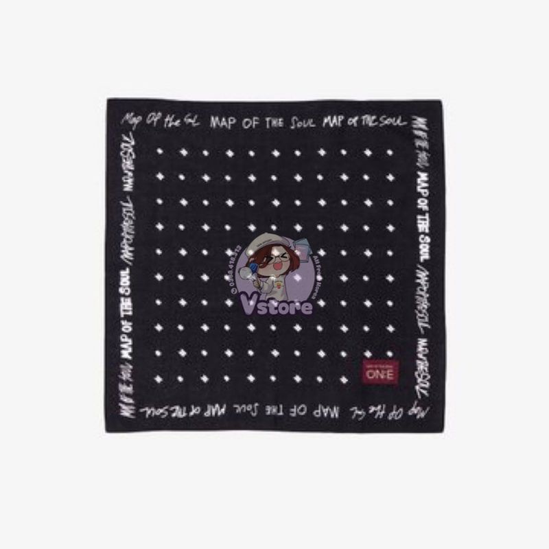 [OFFICIAL MERCH] BTS KHĂN BANDANA CONCERT :ONE