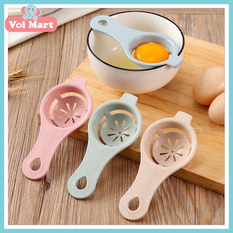 🐣SIÊU SALE🐣 Dụng Cụ Tách Lòng Đỏ Lòng Trắng Trứng Gà Bằng Lúa Mạch Cao Cấp