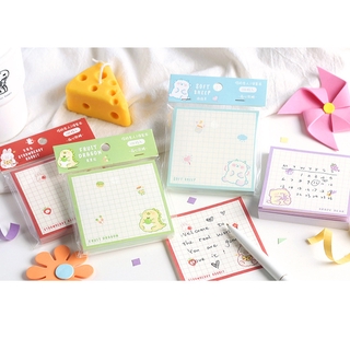 Flowertree 100 Pcs Cute Pet Notes Memo Pad School Office Stationery Notepad