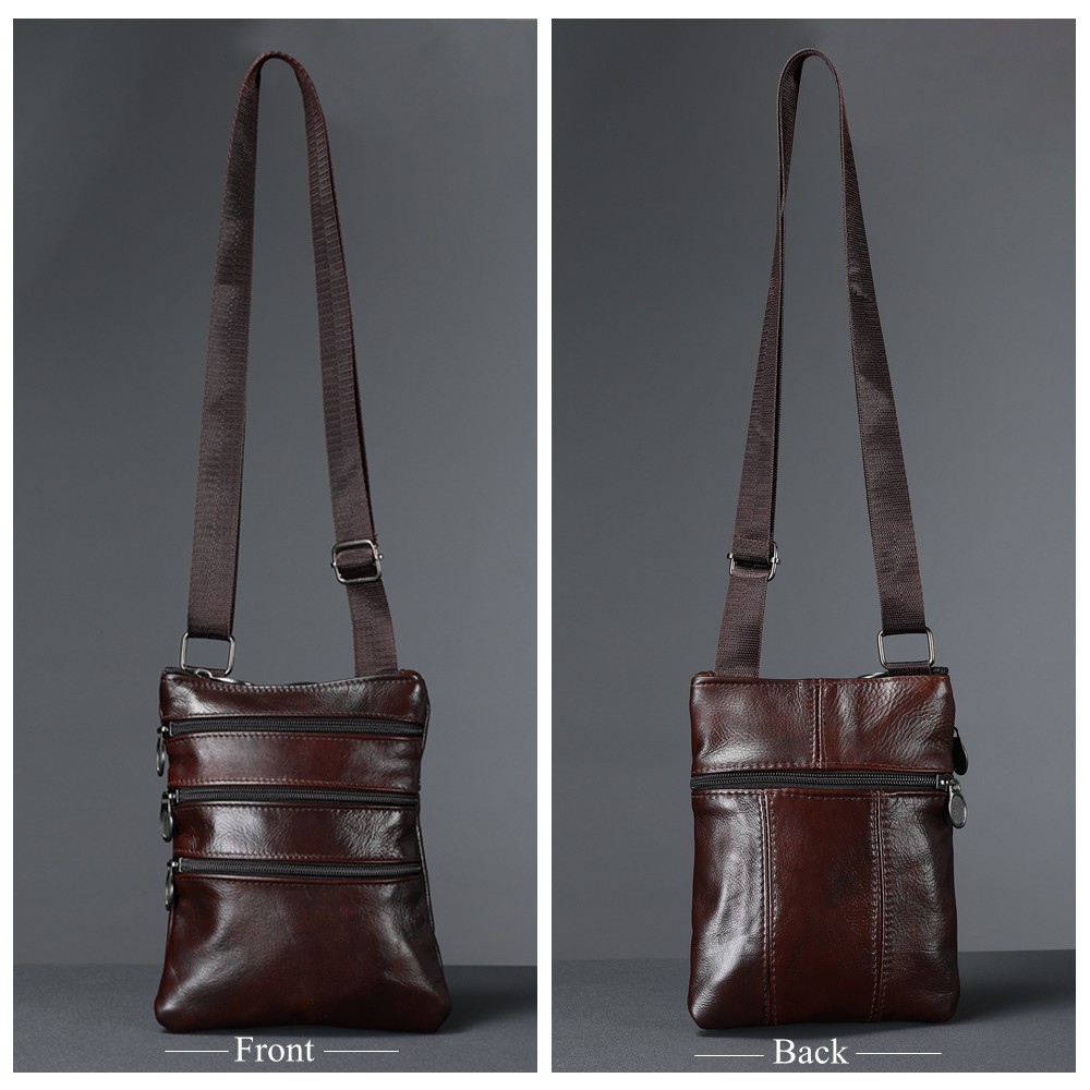 Túi đeo chéo nam bằng da bò sang trọng