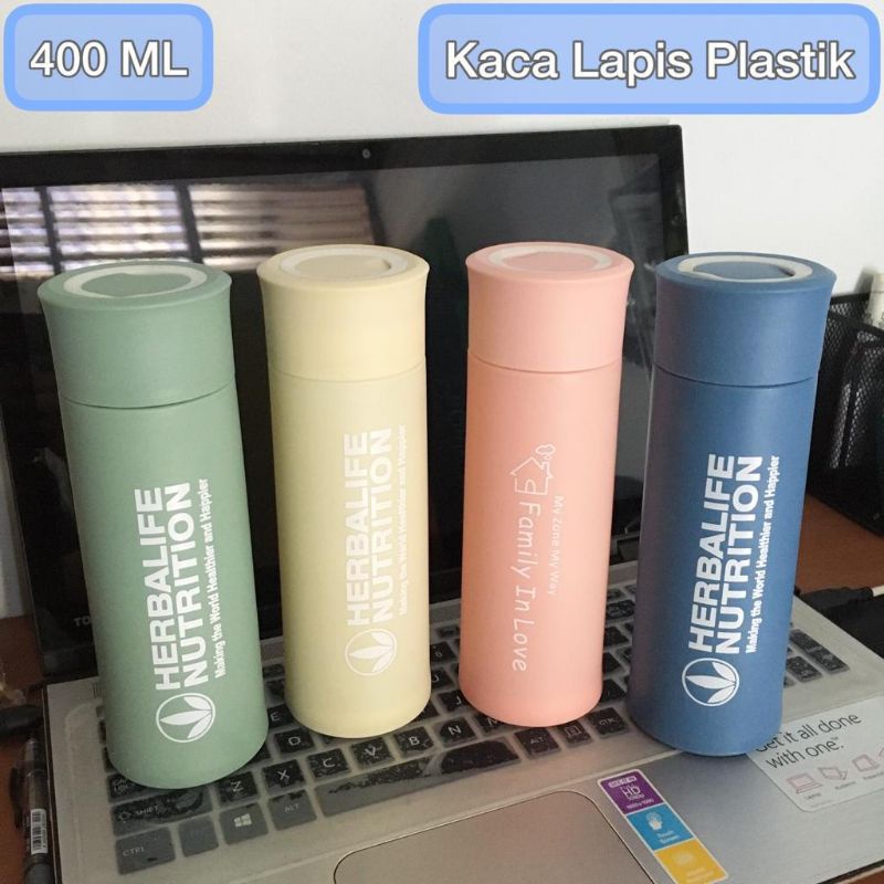 HERBALIFE Bình Nước Thủy Tinh 400ml