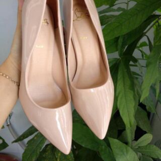 Cao got Calla  đế đỏ màu nude 9p