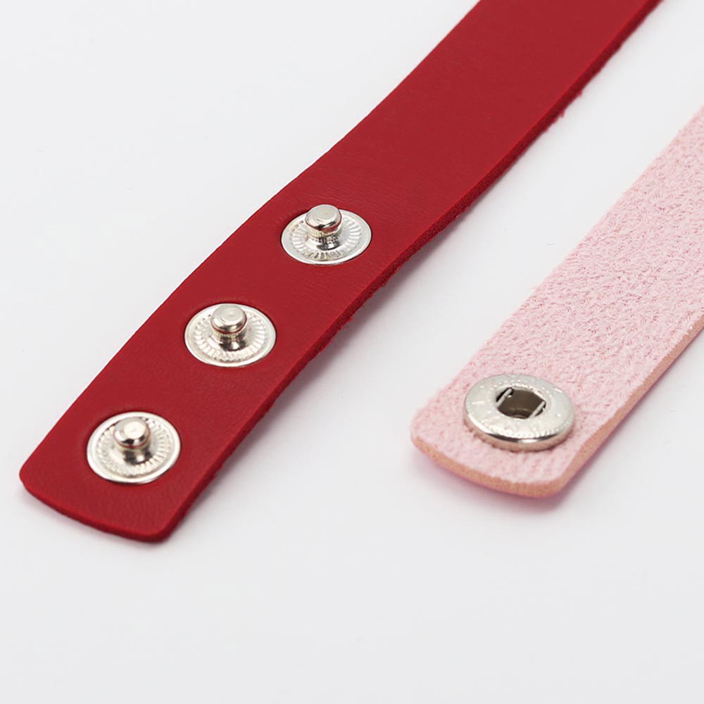 Vòng Cổ Choker Bằng Da Đính Đinh Tán Phong Cách Harajuku Nhiều Màu Tùy Chọn Cho Nữ