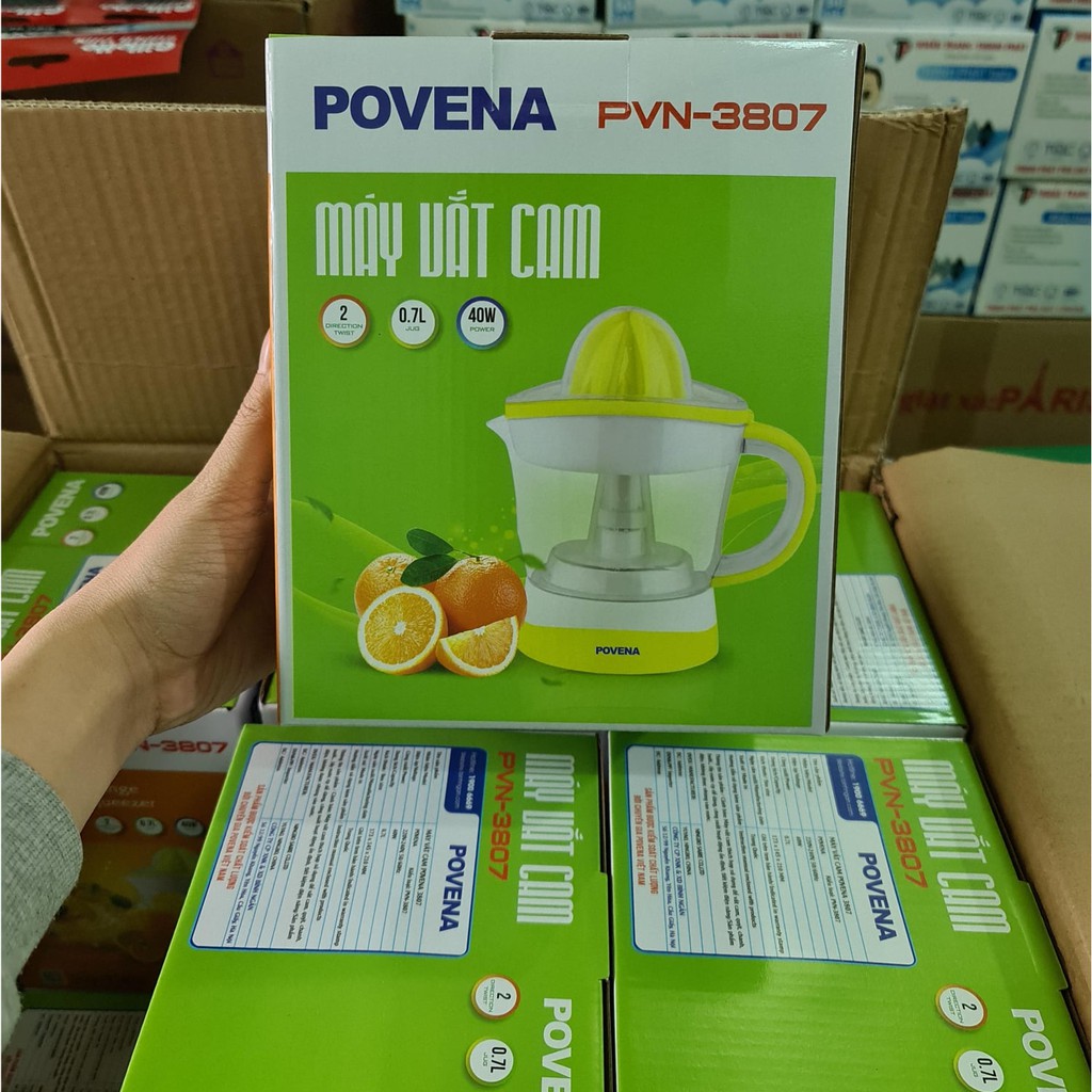 Máy Vắt Cam Povena-3807 Tiện Dụng