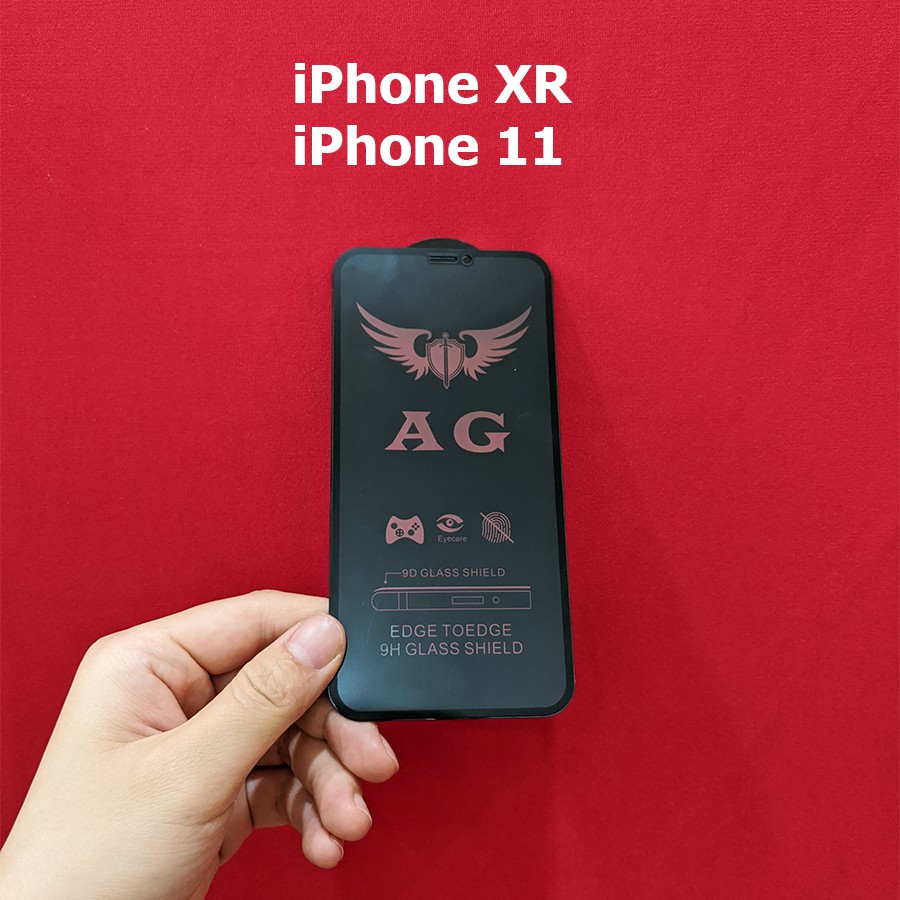 Kính cường lực chống bám vân tay iPhone XR iPhone 11