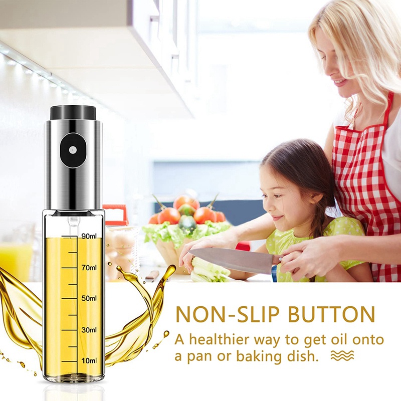 Set 2 bình xịt dầu olive/nước sốt cho nồi chiên không dầu/nấu ăn