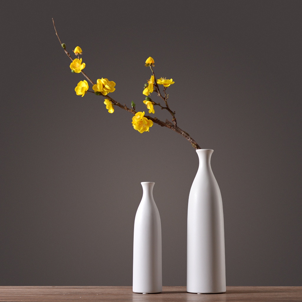 Bình Hoa Gốm Đứng Để Bàn Trang Trí Phong Cách Bắc Âu