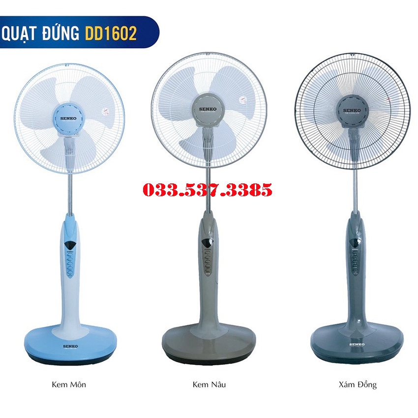Quạt đứng Senko, quạt đứng DD 1602