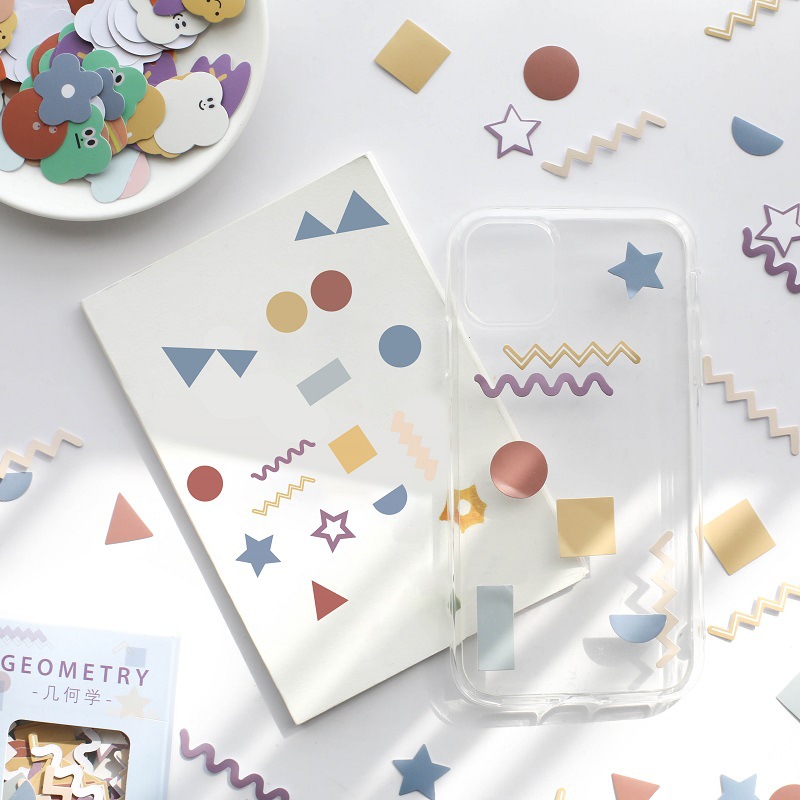 Set 100 Miếng Dán Trang Trí Nhật Ký Dễ Thương