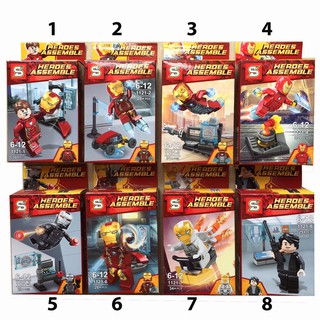 Lego xếp hình Heroes Assemble Ironman Người sắt