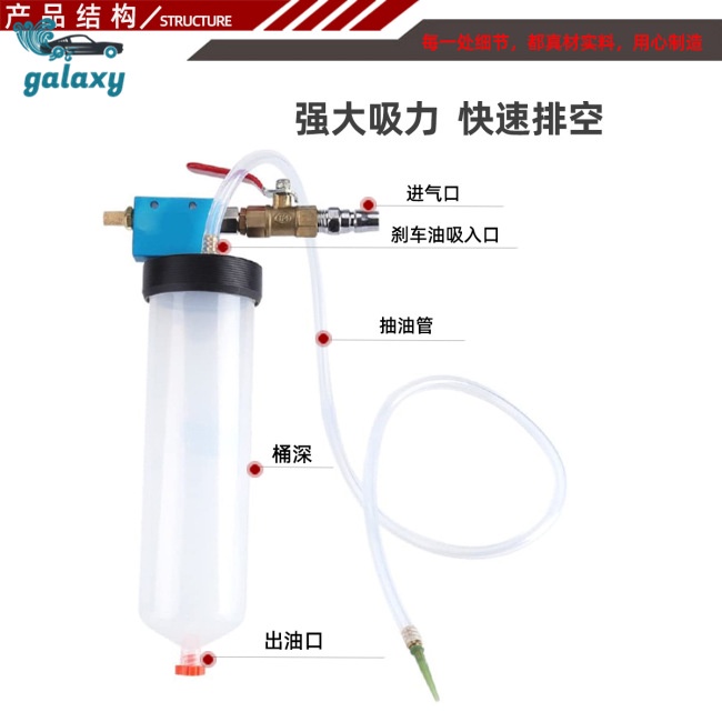 Galaxy Bộ Dụng Cụ Thay Dầu Phanh Xe Hơi Thông Dụng