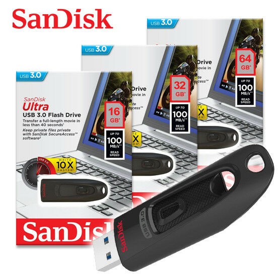 USB SanDisk 3.0 Ultra CZ48 16GB-32G-64GB-128GB