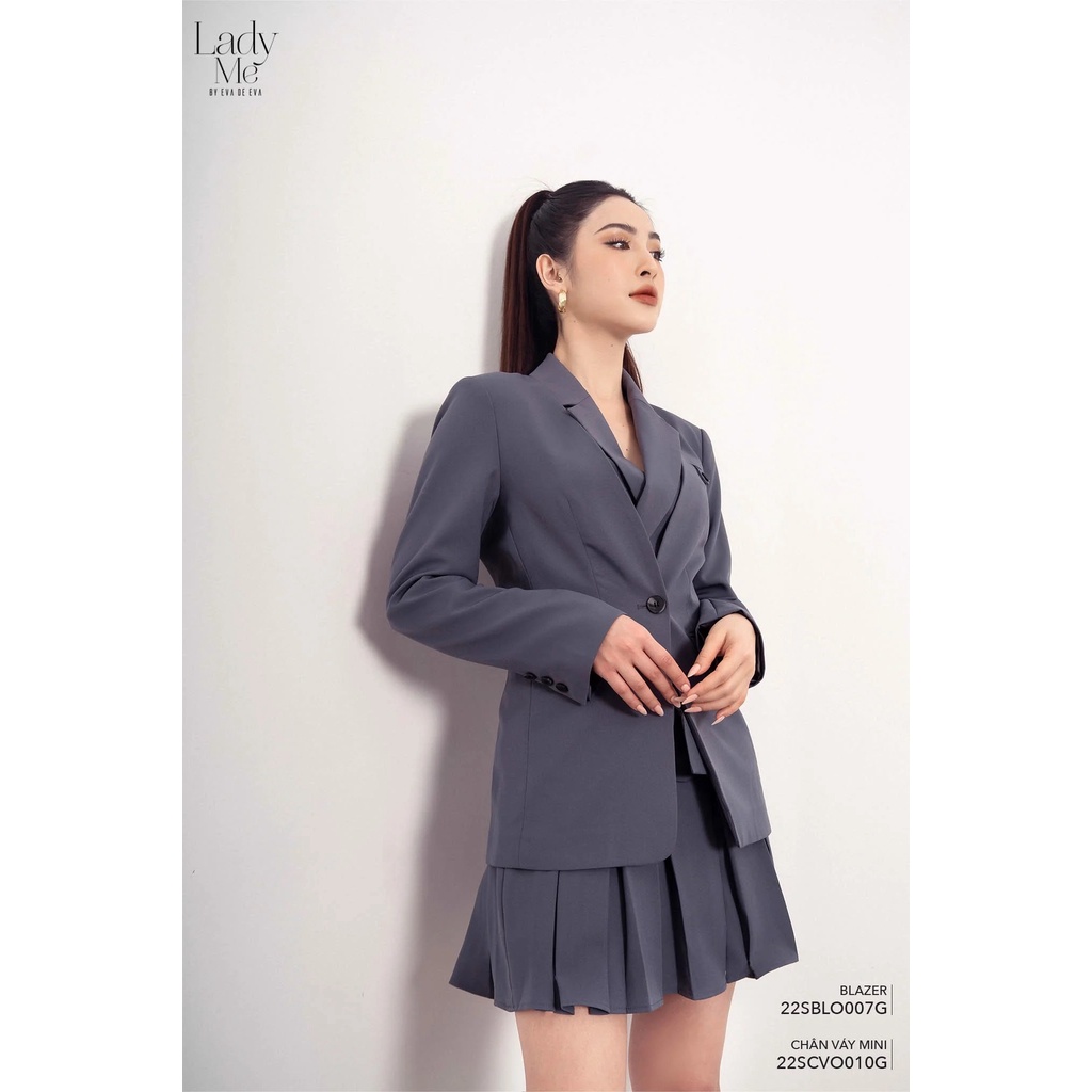 Áo blazer nữ tay dài LADY ME by Eva de Eva 22SBLO007G