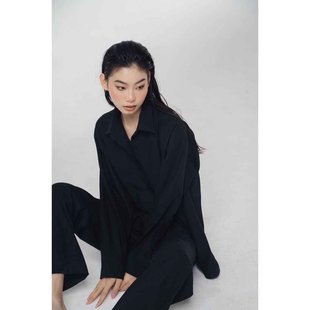 AMEGON Áo sơ mi tay dài NOIR SHIRT
