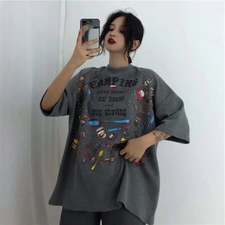Áo thun nữ form rộng 🔥FREESHIP🔥 Áo thun nữ đẹp Style Camnio Hình Ảnh Dễ Thương Thời Trang Tiktok 2020