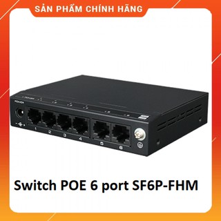 Switch POE - Switch POE 6 port SF6P-FHM - Hàng chính thumbnail