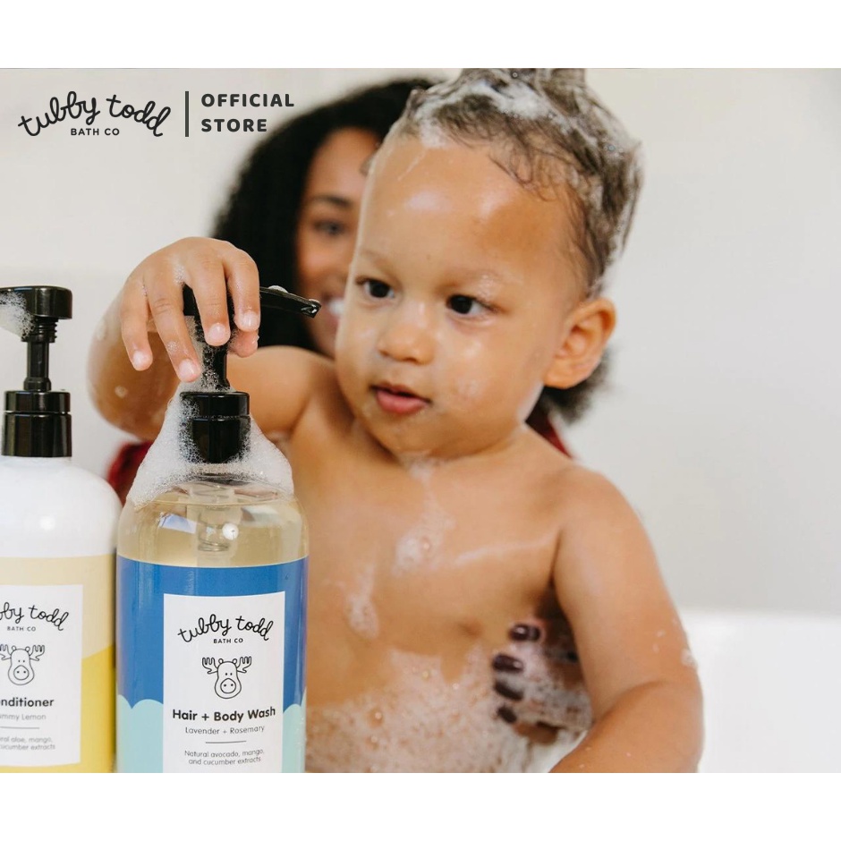 🛁 Gel tắm gội Tubby Todd 250ml cho da chàm, viêm da cơ địa cho bé