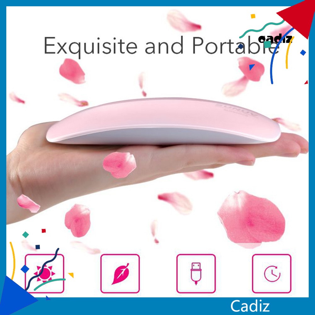 [Hàng mới về] Đèn Led Mini 6W Làm Khô Sơn Móng Tay Chất Lượng Cao