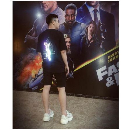 🌸Siêu Rẻ 💯  Áo thun tay lỡ the zed cá phản quang 7 màu unisex CHẤT ĐẸP CÓ FREESHIP | BigBuy360 - bigbuy360.vn