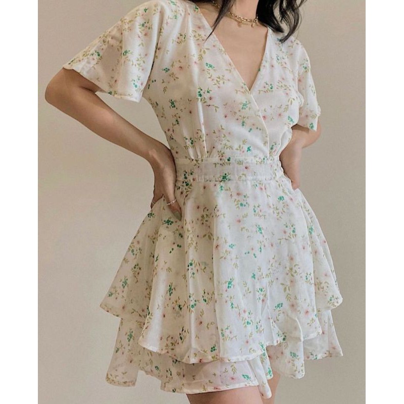 ♥Jum hoa đắp chéo bo eo 💕
