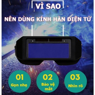 kính hàn điện tử TX-009