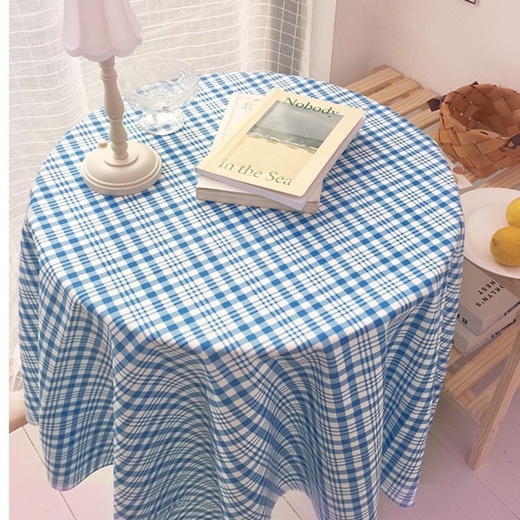 Khăn vuông trải bàn, thảm picnic kẻ sọc vintage -may.decor- | BigBuy360 - bigbuy360.vn