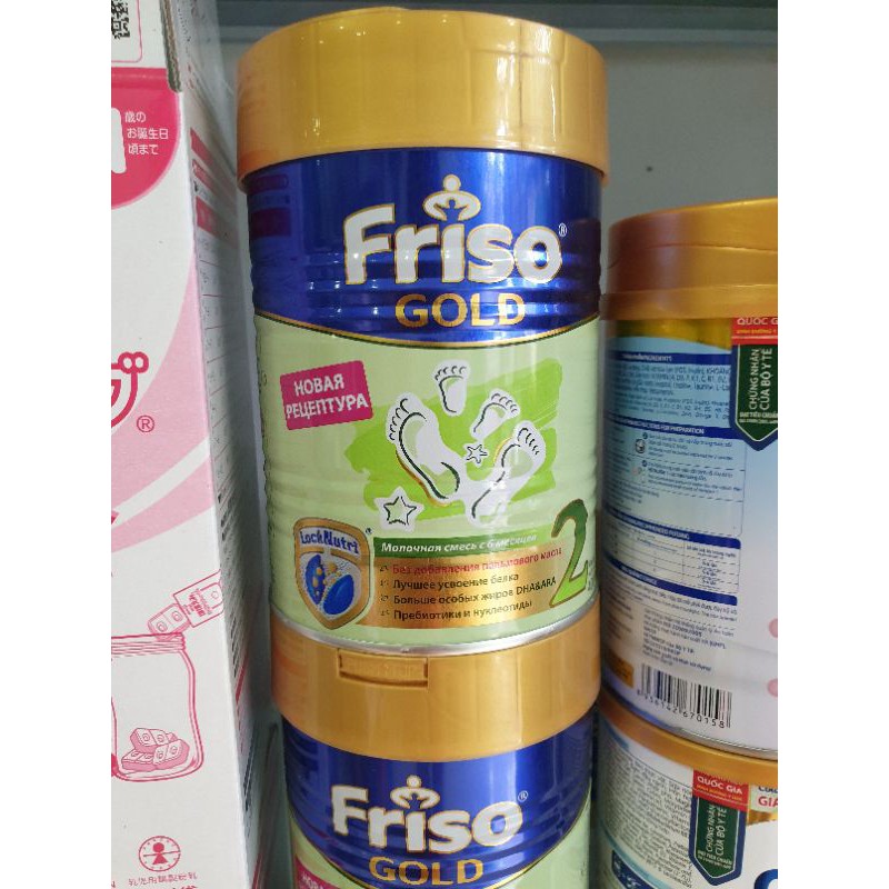 thanh lý sữa friso nga số 2 400g date 09/2021