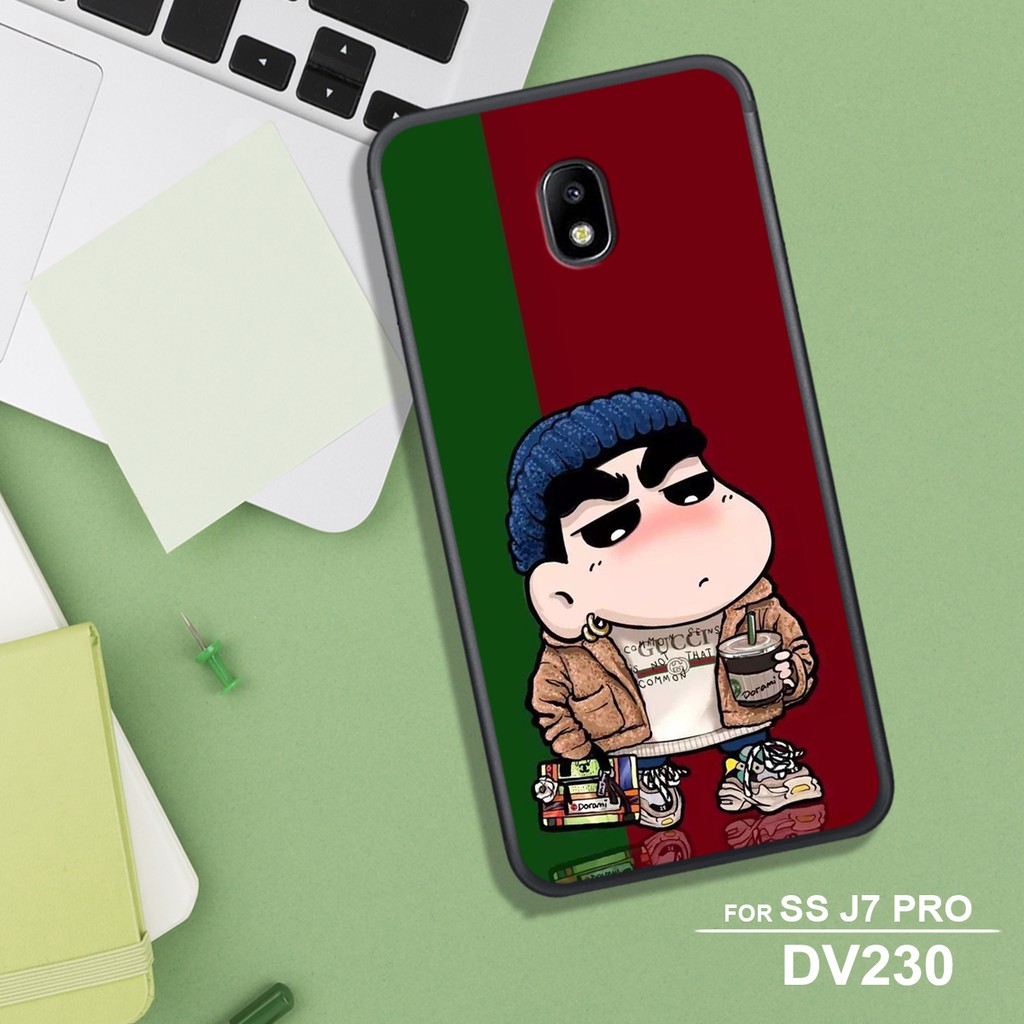 ỐP LƯNG SAMSUNG J7 PRO - SAMSUNG J7 PLUS IN HÌNH NGẦU