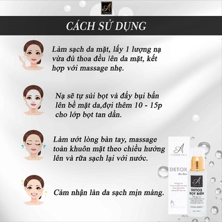 Combo Detox Bọt Biển và Face Pháp Acosmetics ( Chính Hãng)