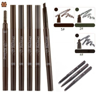 [Hàng mới về] Chì trang điểm vẽ lông mày 1 đầu có cọ chải