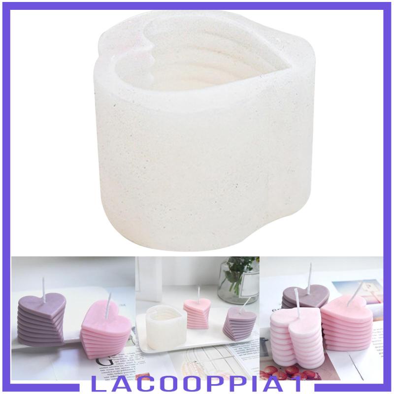 Khuôn Làm Nến Bằng Thạch Cao Để Bàn Trang Trí Nhà Cửa / Văn Phòng Lacooppia1
