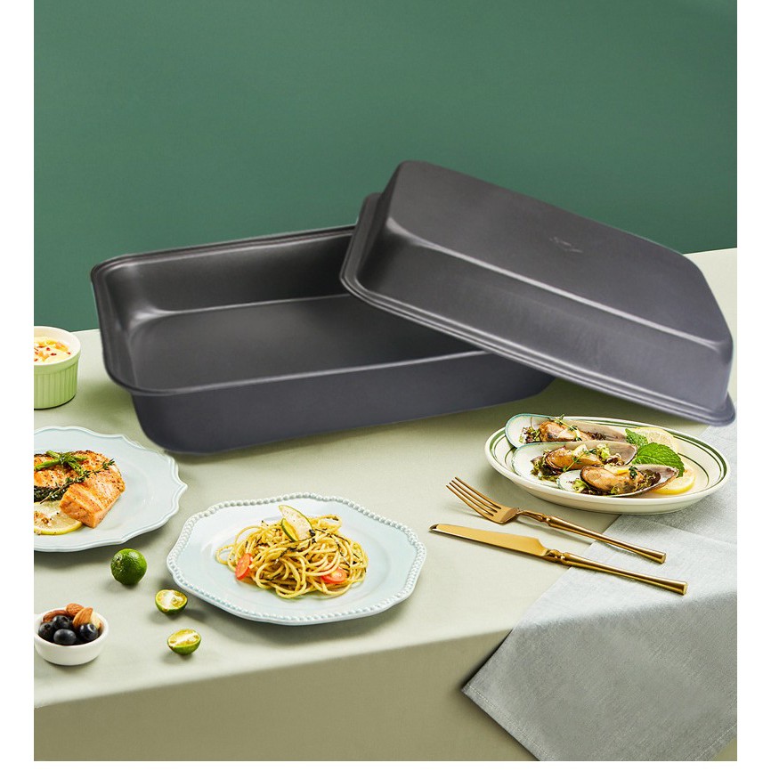 Khay nướng sâu, CHỐNG DÍNH, hình chữ nhật, nhiều SIZE